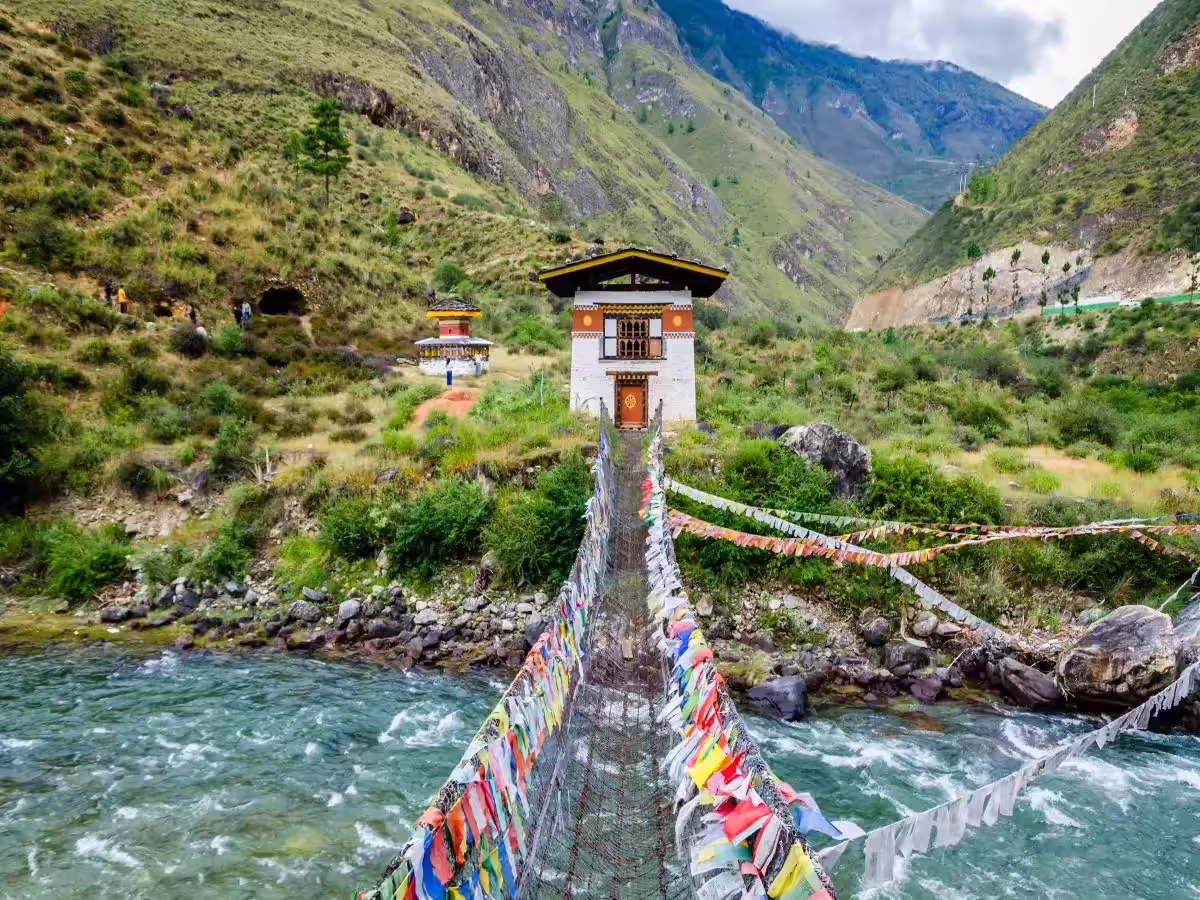 Bhutan Border Forest Views