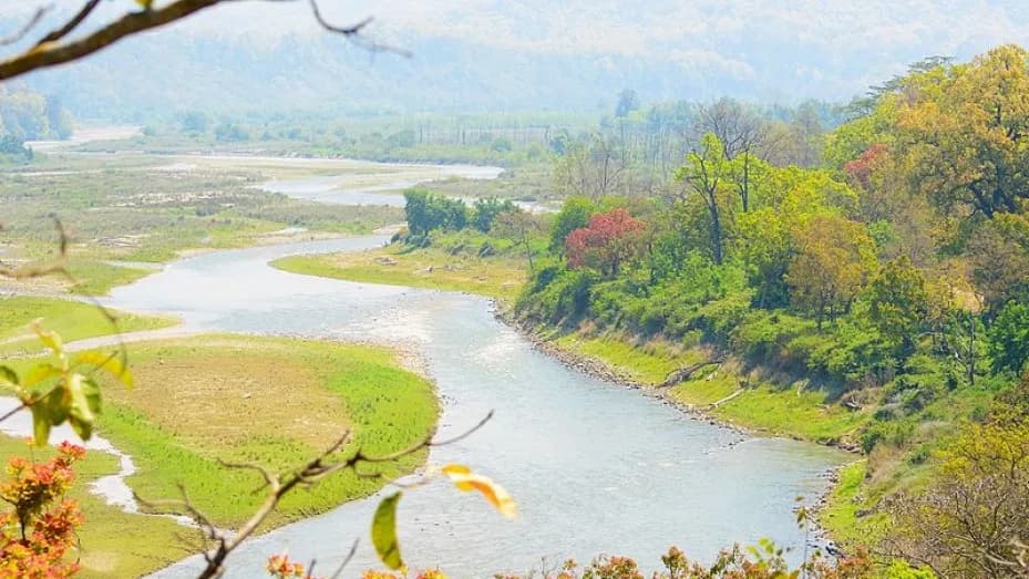 Ramganga River & Reservoir